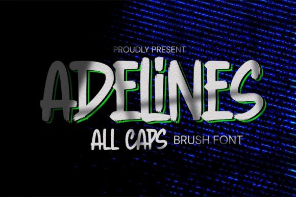 Adelines: Evaluating a Brushed Display Font for Streetwear and Brand Identity
