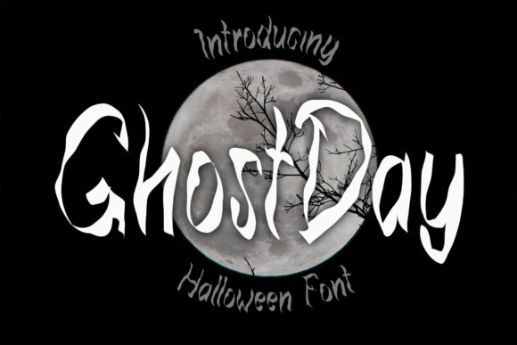Ghost Day: The Brushed Display Font That Brings Halloween Designs to Life