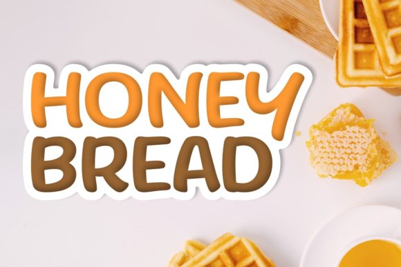 Honey Bread: The Paint-Brushed Font for Creative Projects