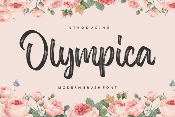 Olympica: The Elegant Brushed Script for Modern Design