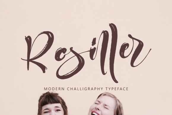 Rosiller: Elevating Brand Identity with Contemporary Calligraphic Elegance