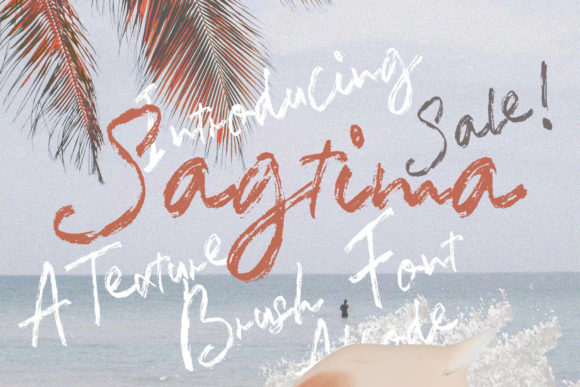 Sagtima Brush: The Joyful Handwritten Font
