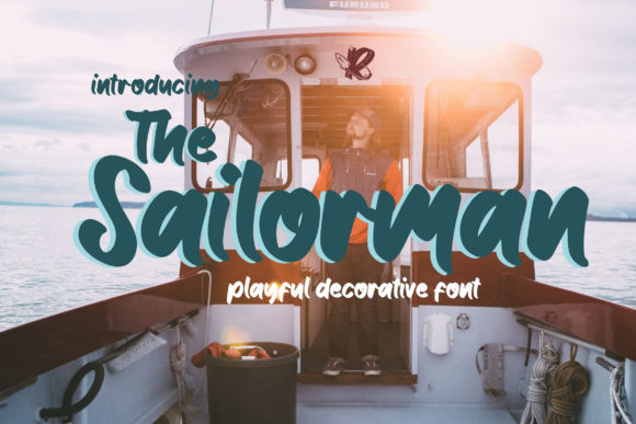 Sailorman: The Playful Handwritten Font for Joyful Designs