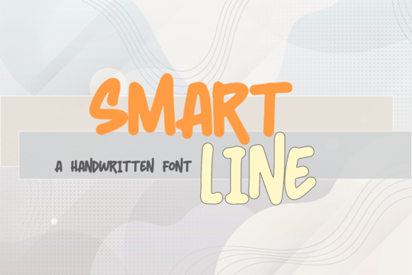 Smart Line: A Playful Handwritten Font for Vibrant Designs