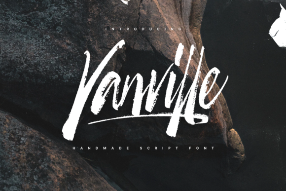 Vanville Script: Playful Typography