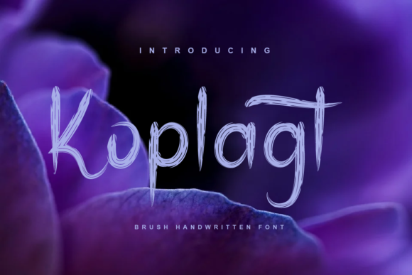 Why Koplagt Is the Handwritten Font Your Next Project Needs