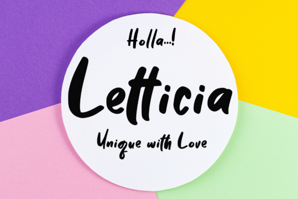 Why Letticia Is the Handwritten Font Your Brand Has Been Missing