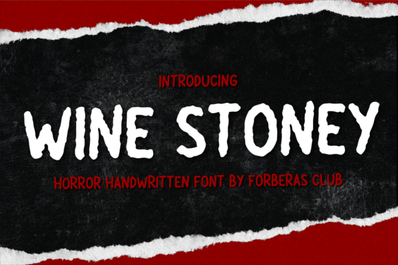 Wine Stoney: Elevating Design with a Brushed, Creepy Aesthetic
